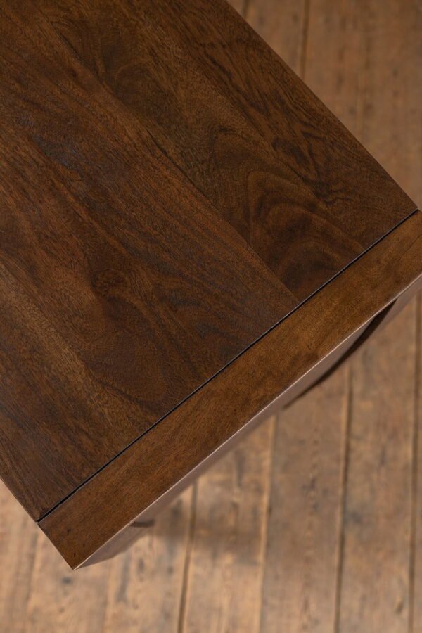 Ellroy Acacia Wood Drift Finish Chest of Drawers - Image 7