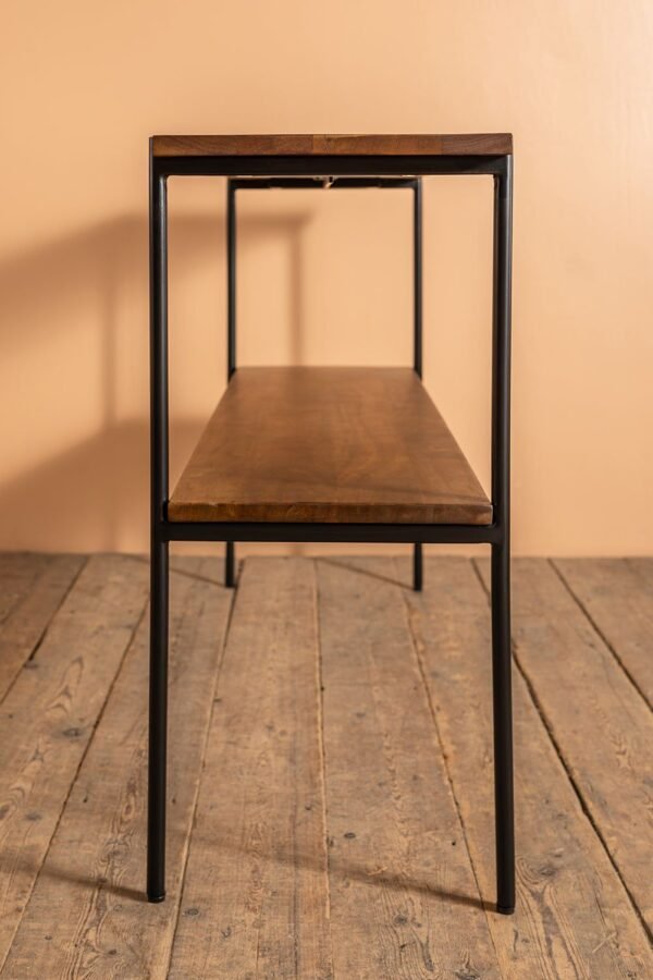 Conrad Acacia Wood Umber Finish Console Table - Image 6