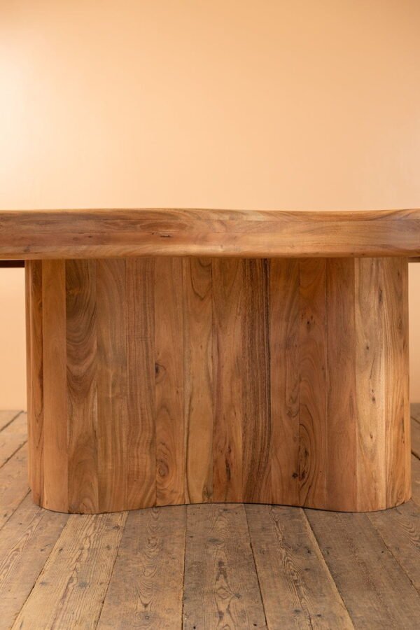 Tove Acacia Wood Natural Finish Dining Table - Image 10