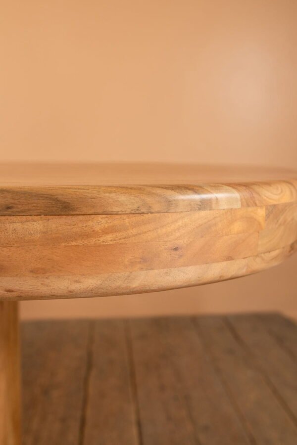 Tove Acacia Wood Natural Finish Dining Table - Image 8