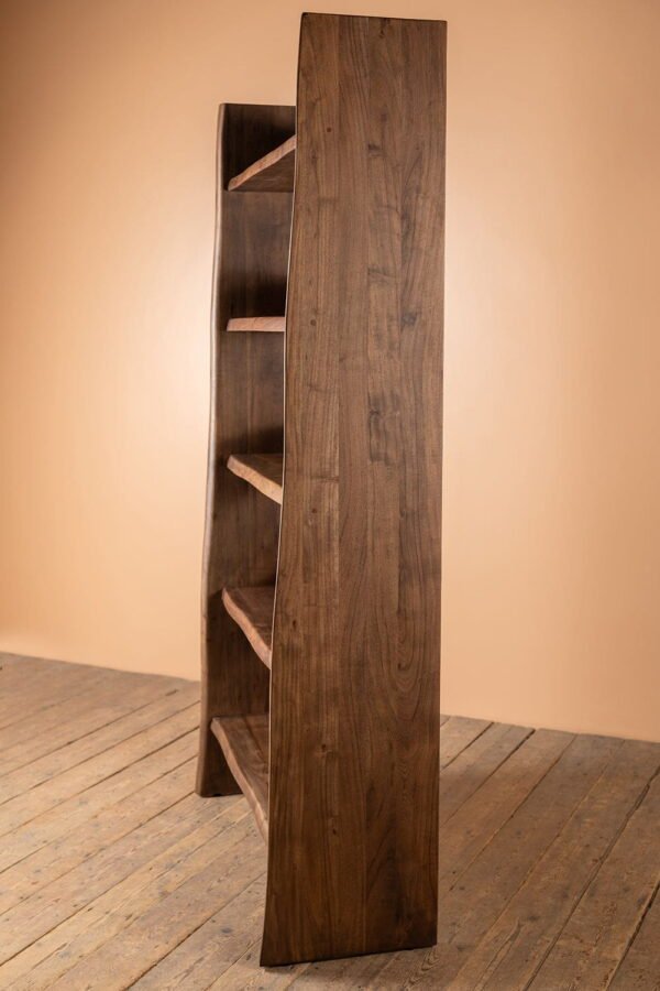 Mayer Acacia Wood Vinegar Finish Bookshelf - Image 7