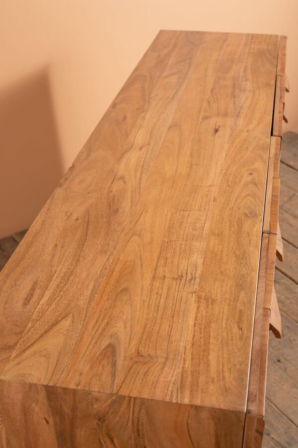 Calvino Acacia Wood Natural Finish Sideboard - Image 4