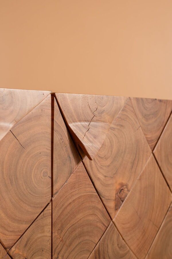 Calvino Acacia Wood Natural Finish Sideboard - Image 5
