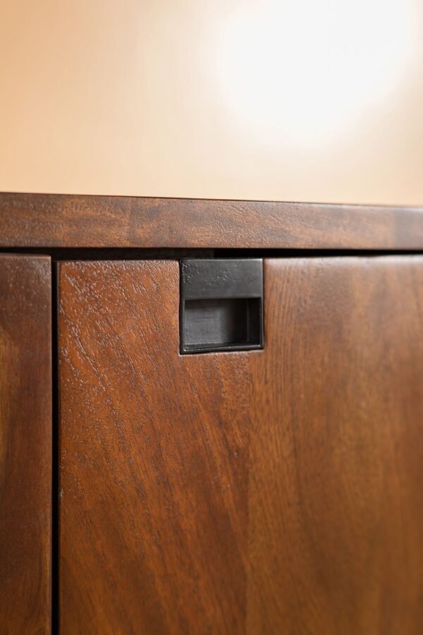 Conrad Acacia Wood Umber Finish Sideboard - Image 4