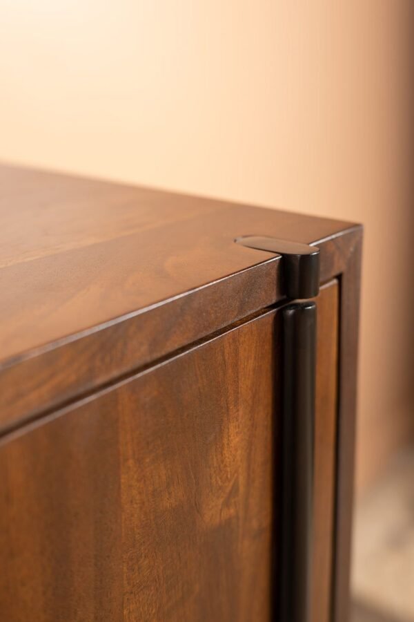 Conrad Acacia Wood Umber Finish Sideboard - Image 7
