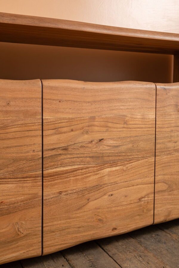 Doran Acacia Wood Natural Finish Sideboard - Image 5