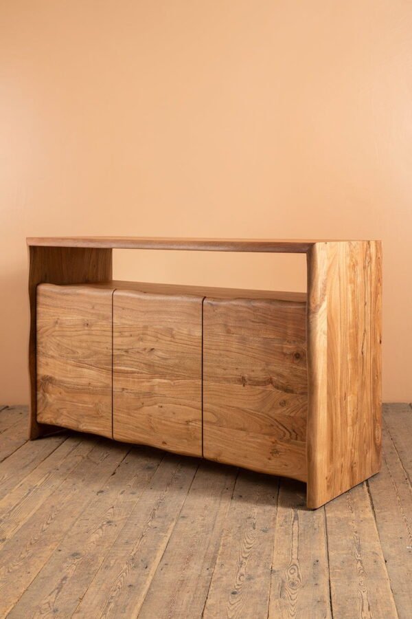 Doran Acacia Wood Natural Finish Sideboard - Image 3