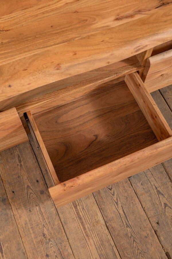 Doran Acacia Wood Natural Finish TV Cabinet - Image 6