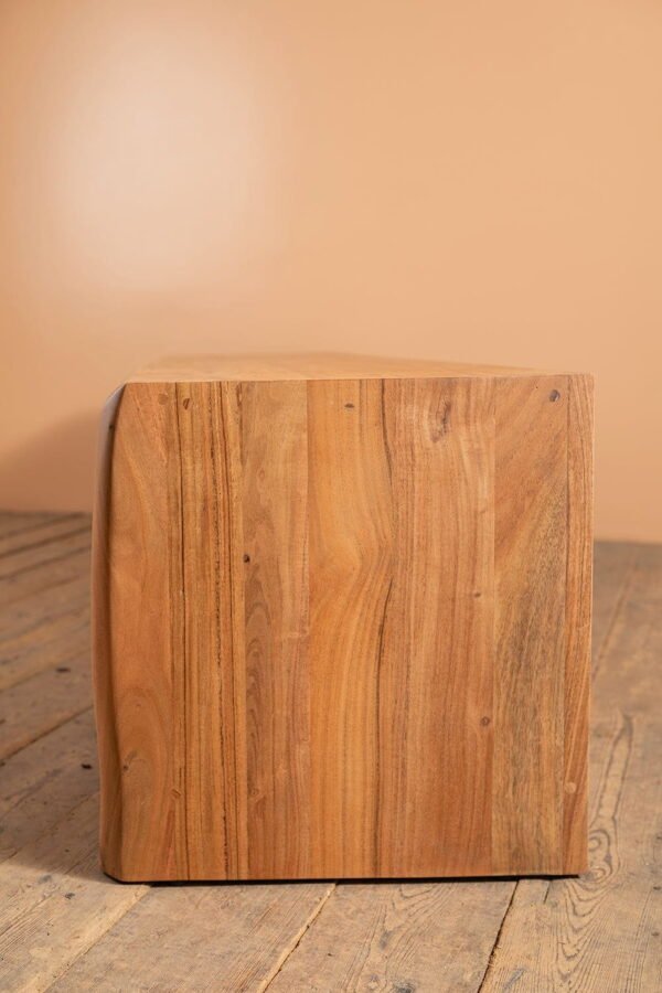Doran Acacia Wood Natural Finish TV Cabinet - Image 7