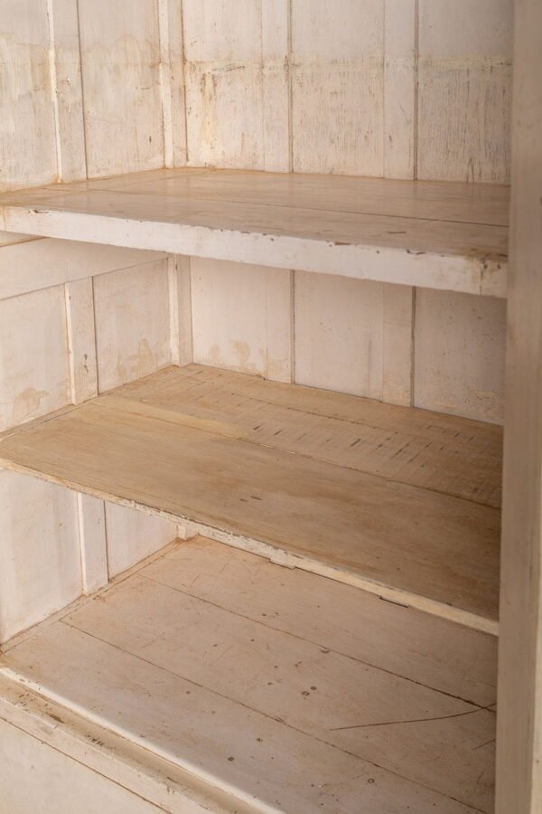 Cream Vintage Wooden Cabinet - Image 6