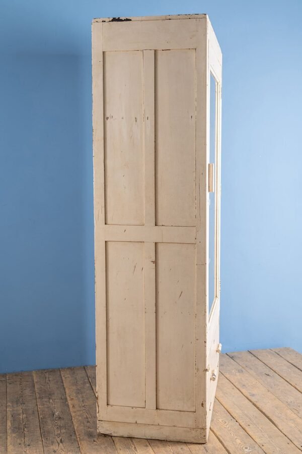 Cream Vintage Wooden Cabinet - Image 7
