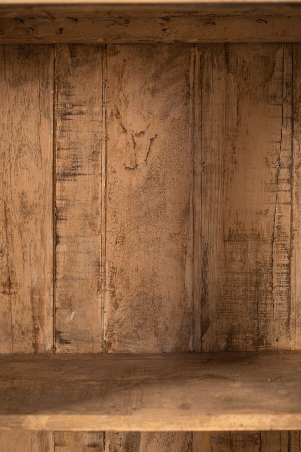 Pale Yellow Vintage Cabinet - Image 6