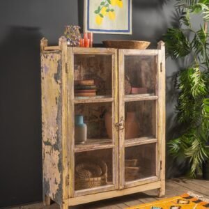 Vintage Cream Cabinet