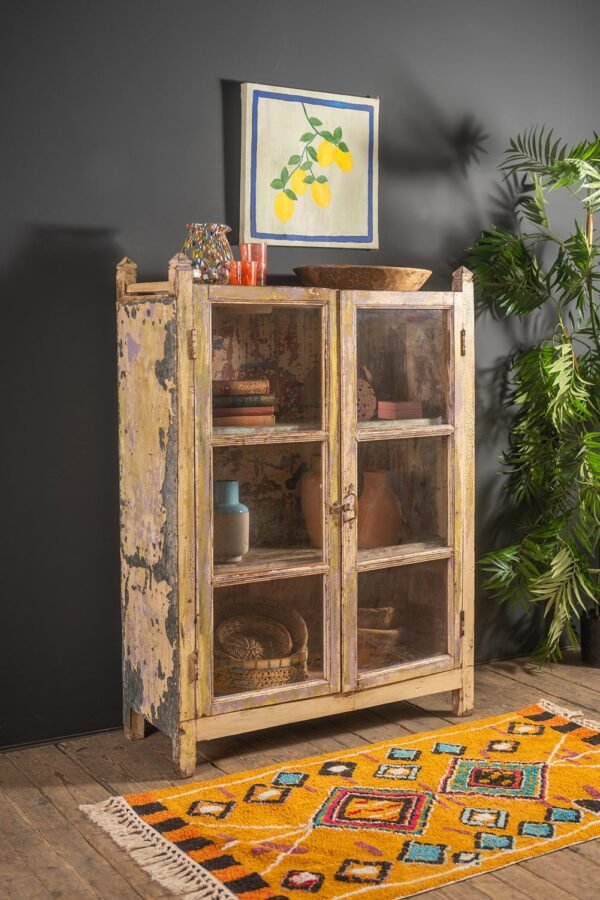 Vintage Cream Cabinet