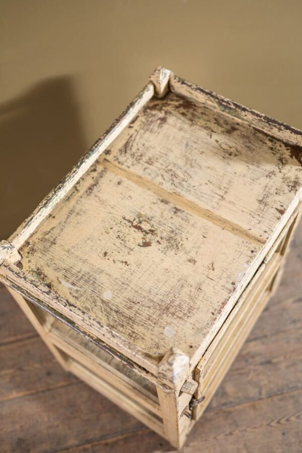Vintage Cream Side Cabinet - Image 7
