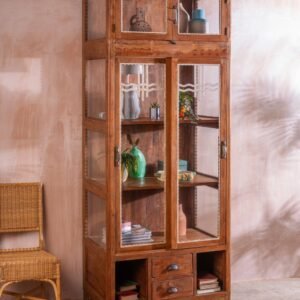 Vintage Wooden Display Unit