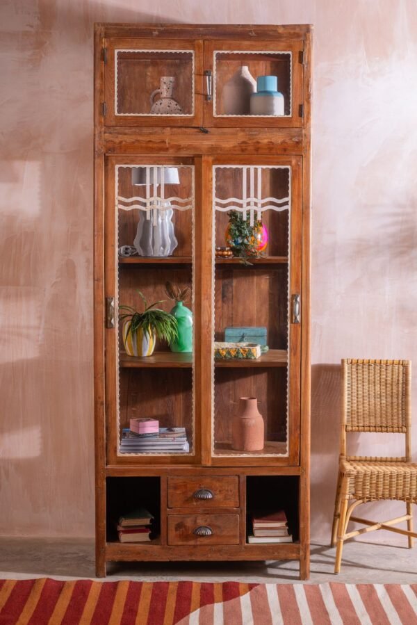 Vintage Wooden Display Unit - Image 8