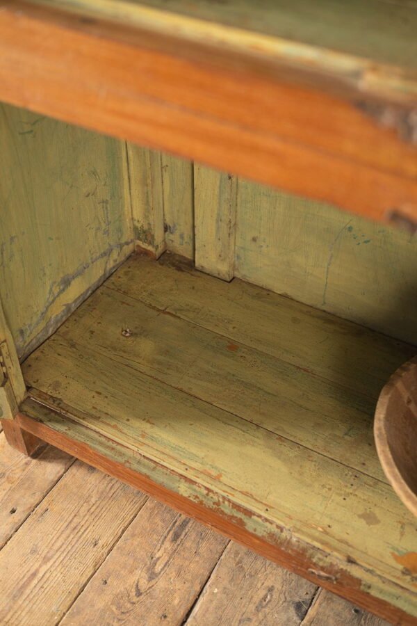 Vintage Wooden Glazed Cabinet - Image 7