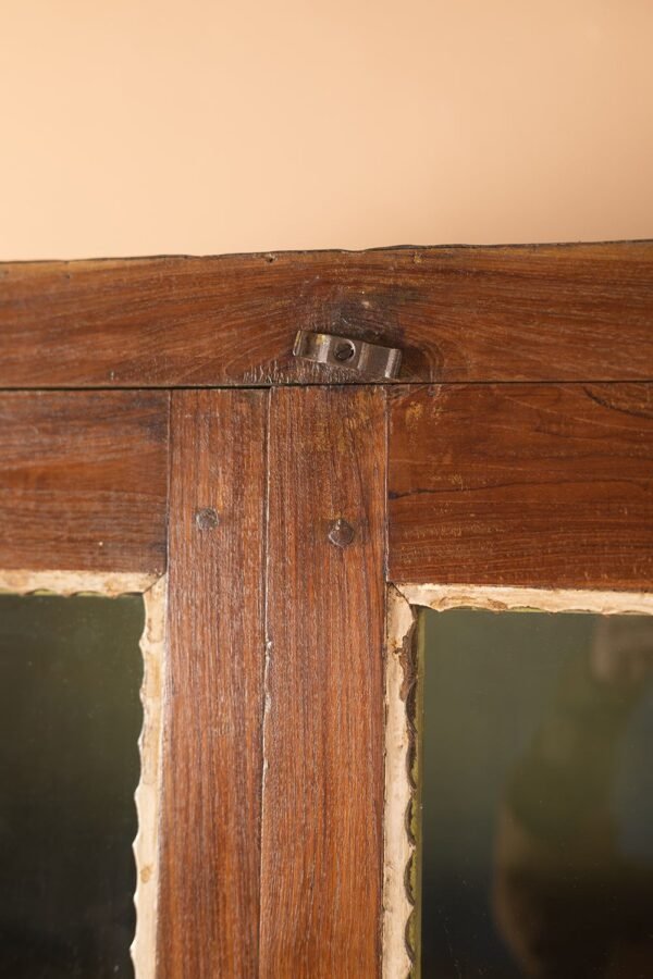 Vintage Wooden Glazed Cabinet - Image 5