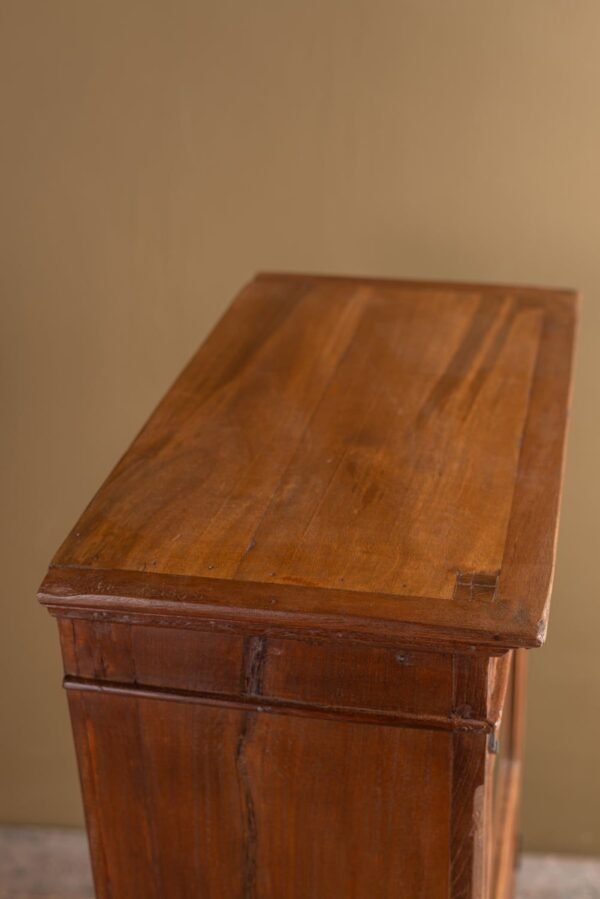 Vintage Wooden Glazed Cabinet - Image 7