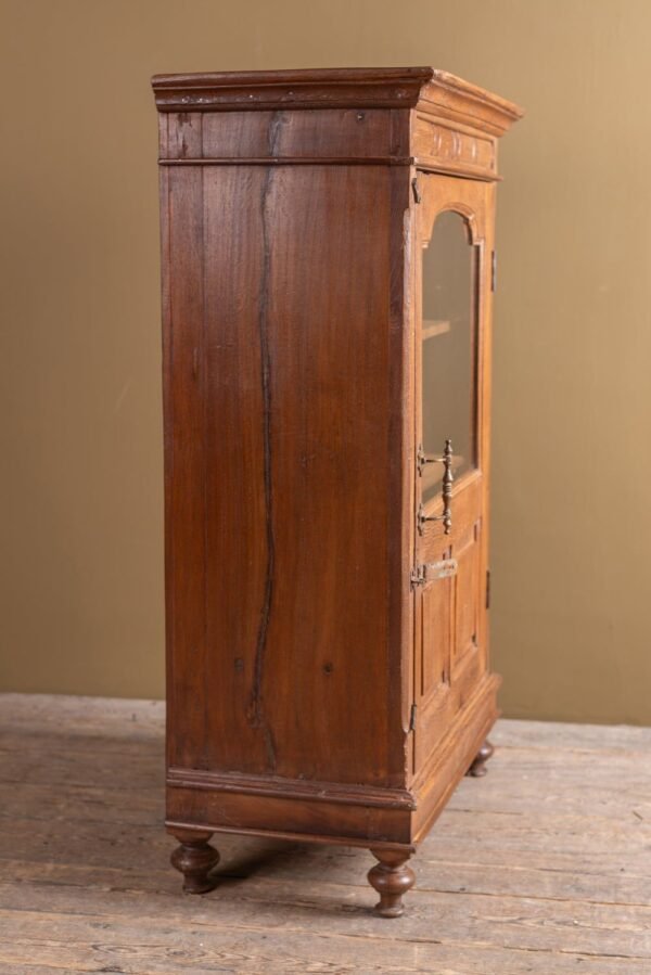Vintage Wooden Glazed Cabinet - Image 3