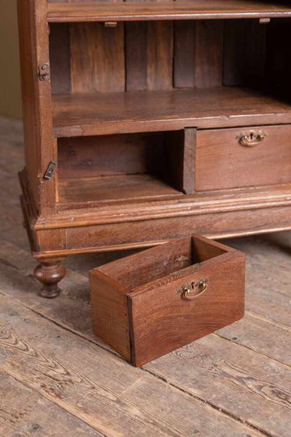 Vintage Wooden Glazed Cabinet - Image 2