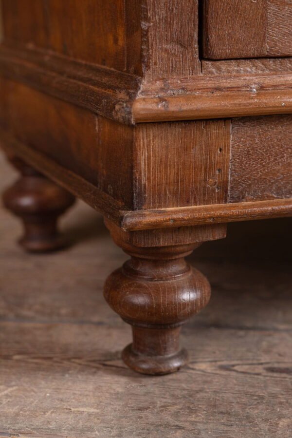 Vintage Wooden Glazed Cabinet - Image 9