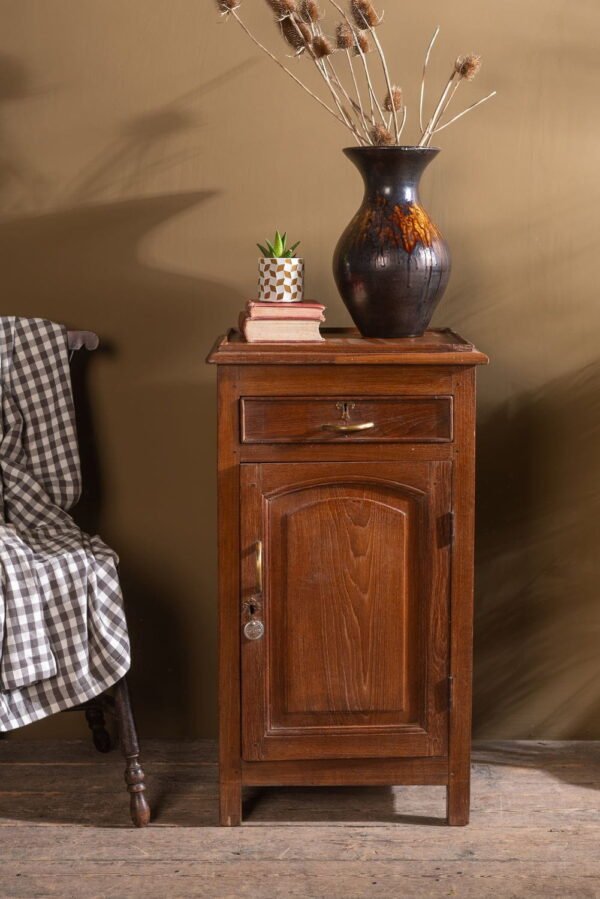 Vintage Wooden Side Cabinet - Image 3