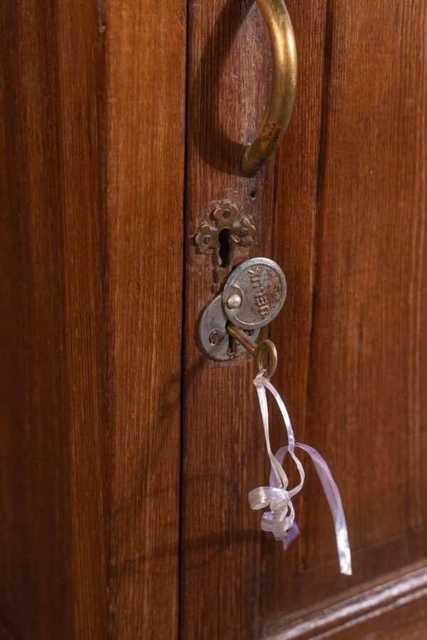 Vintage Wooden Side Cabinet - Image 9