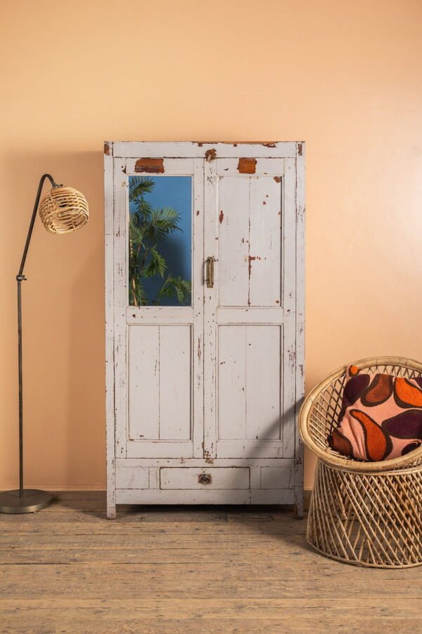 White Vintage Almirah