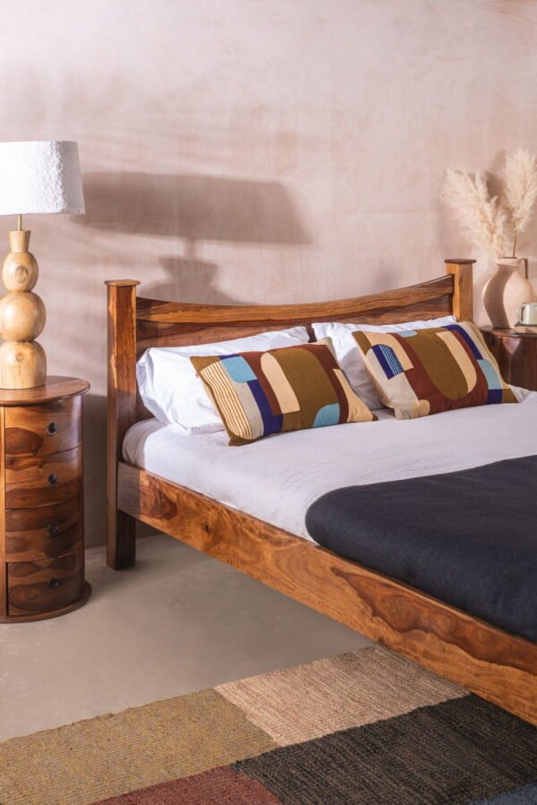 Mallani King Size Curved Bed - Image 2