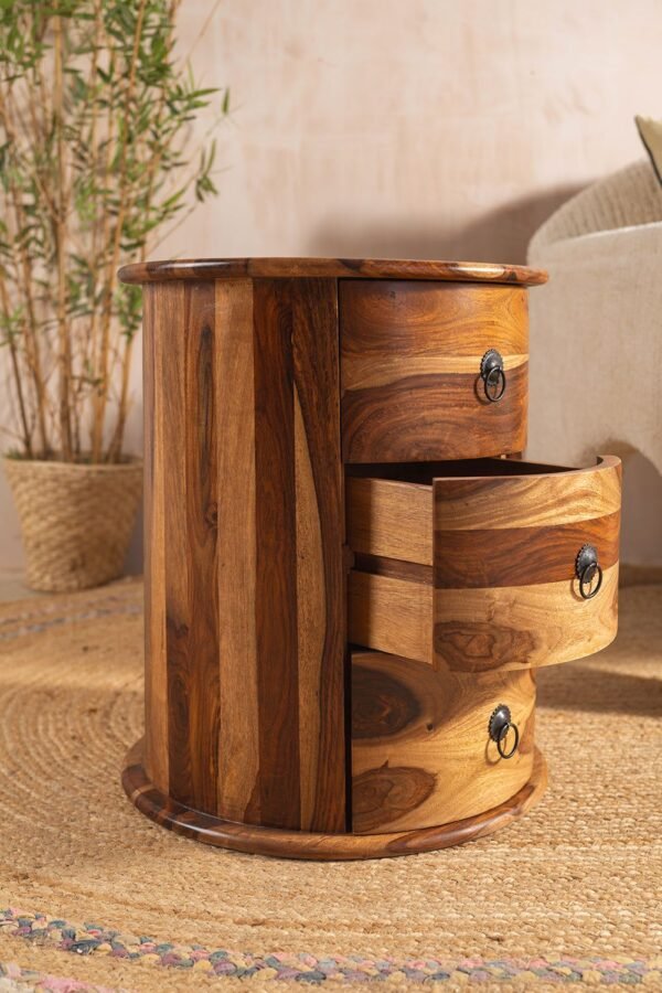 Thakat 3 Drawer Round Column - Image 6