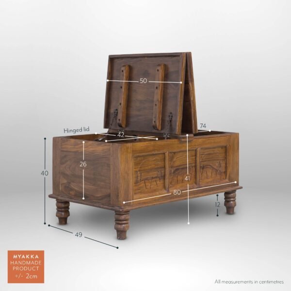 Hathi Storage Coffee Table - Image 12