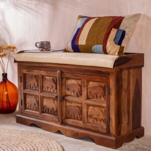 Hathi Storage Seat with Cupboard