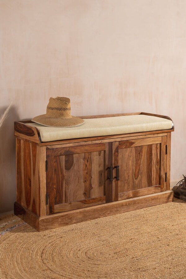 Mallani Storage Seat with Cupboard